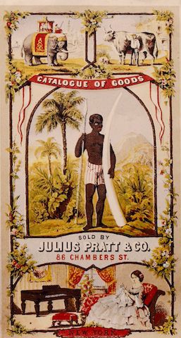 Mid-19th Century Catalog from Julius Pratt Co in Deep River