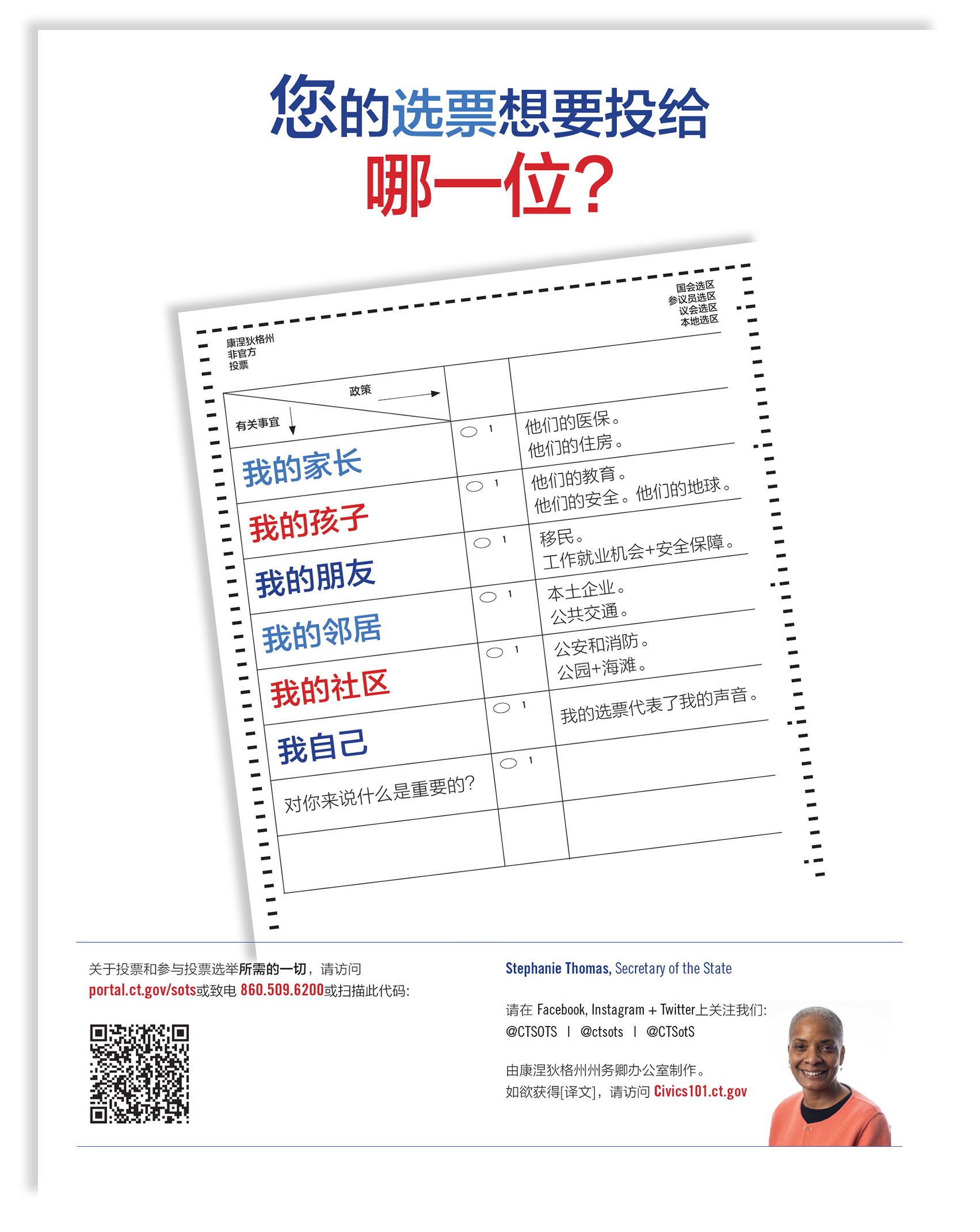 SOTS Civics Education Flyer - English BW Thumbnail